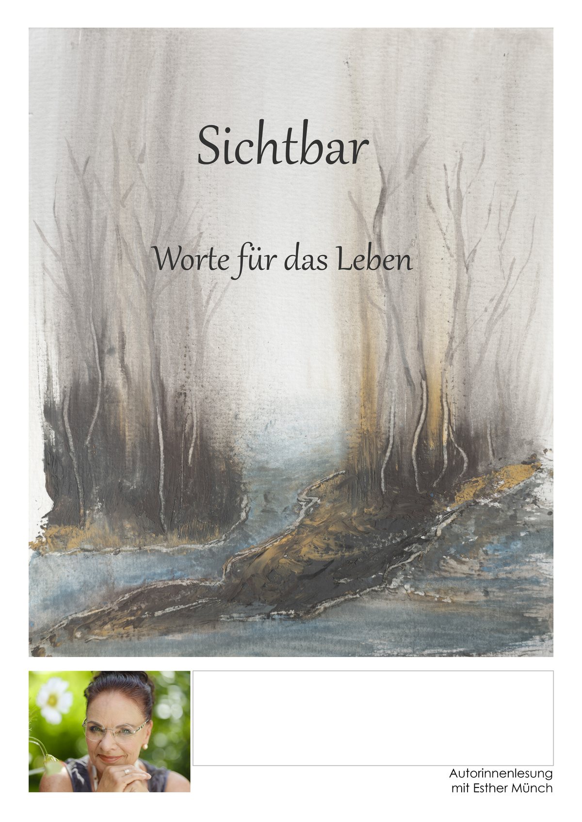 Plakat zur Autorinnenlesung